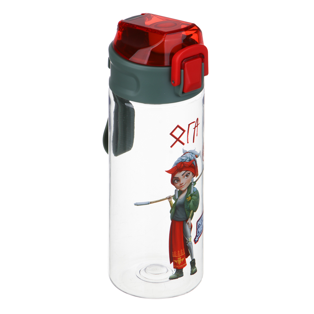 BY Русские Супергерои Бутылка спортивная, 7.3x21.3см, 600мл,"Яга", PC, PP, арт.№ 088-101