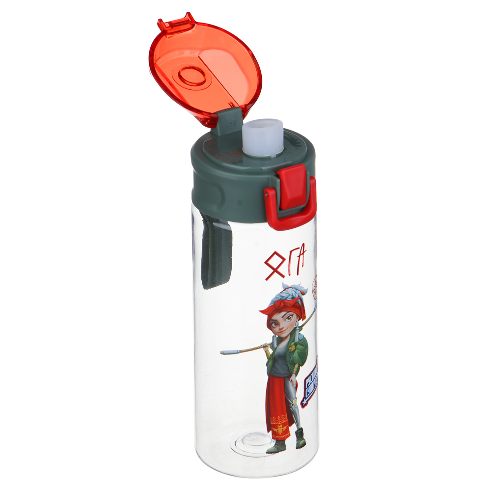 BY Русские Супергерои Бутылка спортивная, 7.3x21.3см, 600мл,"Яга", PC, PP, арт.№ 088-101