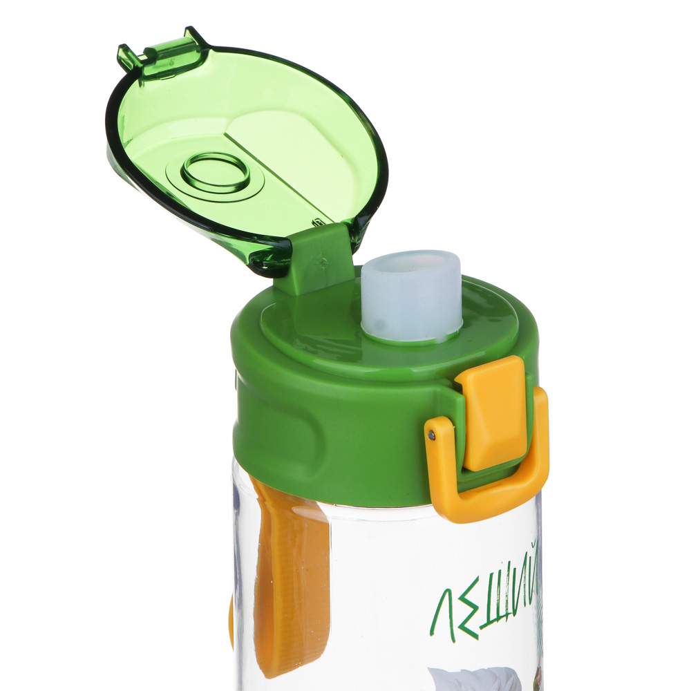 BY Русские Супергерои Бутылка спортивная, 7.3x21.3см, 600мл,"Леший", PC, PP, арт.№ 088-103