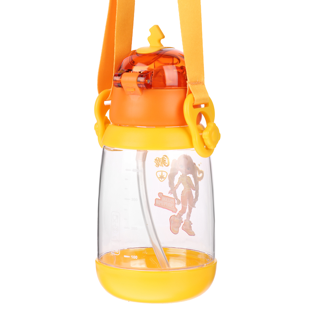 BY Русские Супергерои Бутылка детская с поильником, 8.5x19см,520мл,"Заря" PC, PP, силикон, арт.№ 088-106