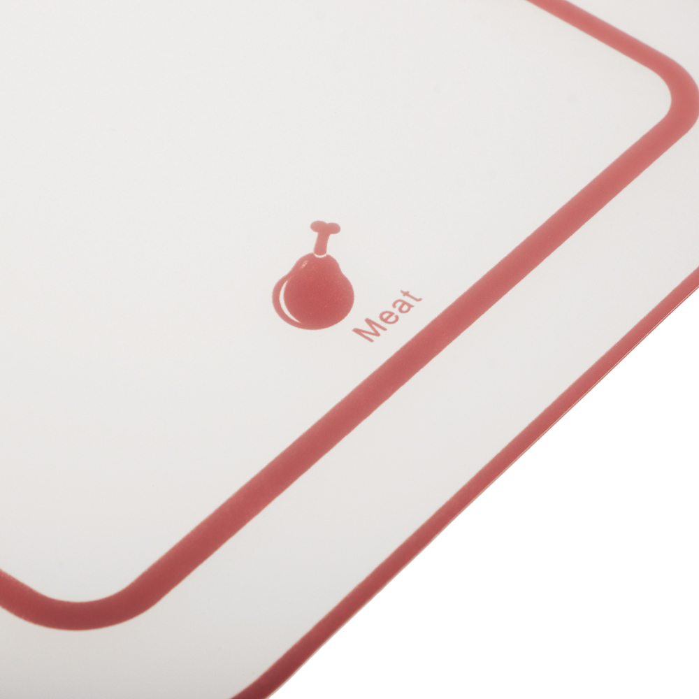 SATOSHI Ривьера Набор досок разделочных гибких 4шт, 28х21см, фрукты\овощи\рыба\мясо, пластик, арт.№ 852-147