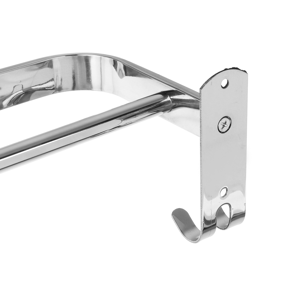 SonWelle Полка для полотенец с крючками, 60см, хром, нерж. сталь, арт.№ 542-007