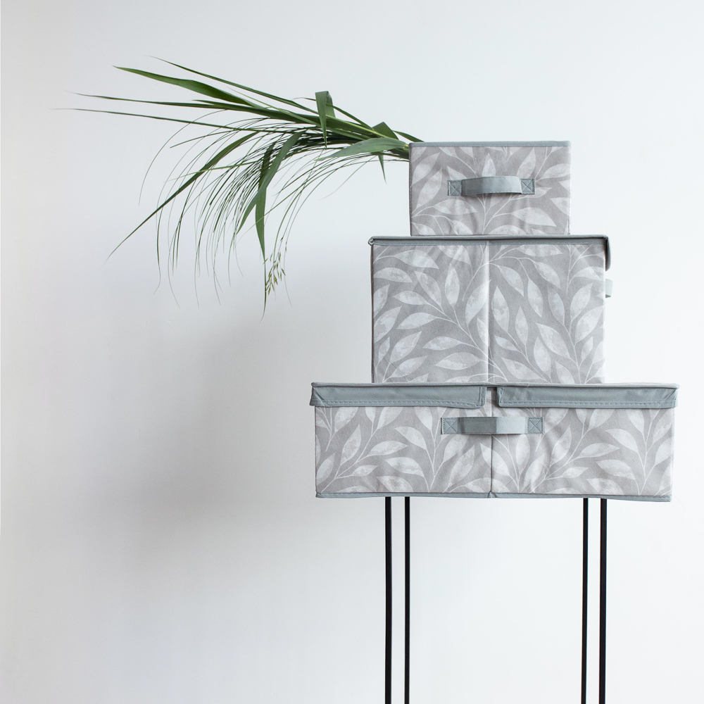 VETTA Санремо Кофр для хранения с крышкой, 28х30х16см, спанбонд, 2 дизайна, арт.№ 457-511