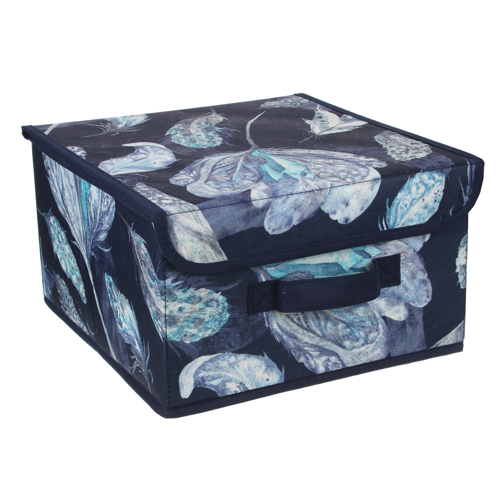 VETTA Санремо Кофр для хранения с крышкой, 28х30х16см, спанбонд, 2 дизайна, арт.№ 457-511