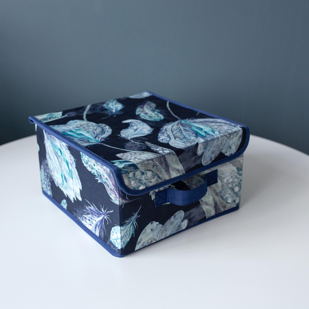 VETTA Санремо Кофр для хранения с крышкой, 28х30х16см, спанбонд, 2 дизайна, арт.№ 457-511