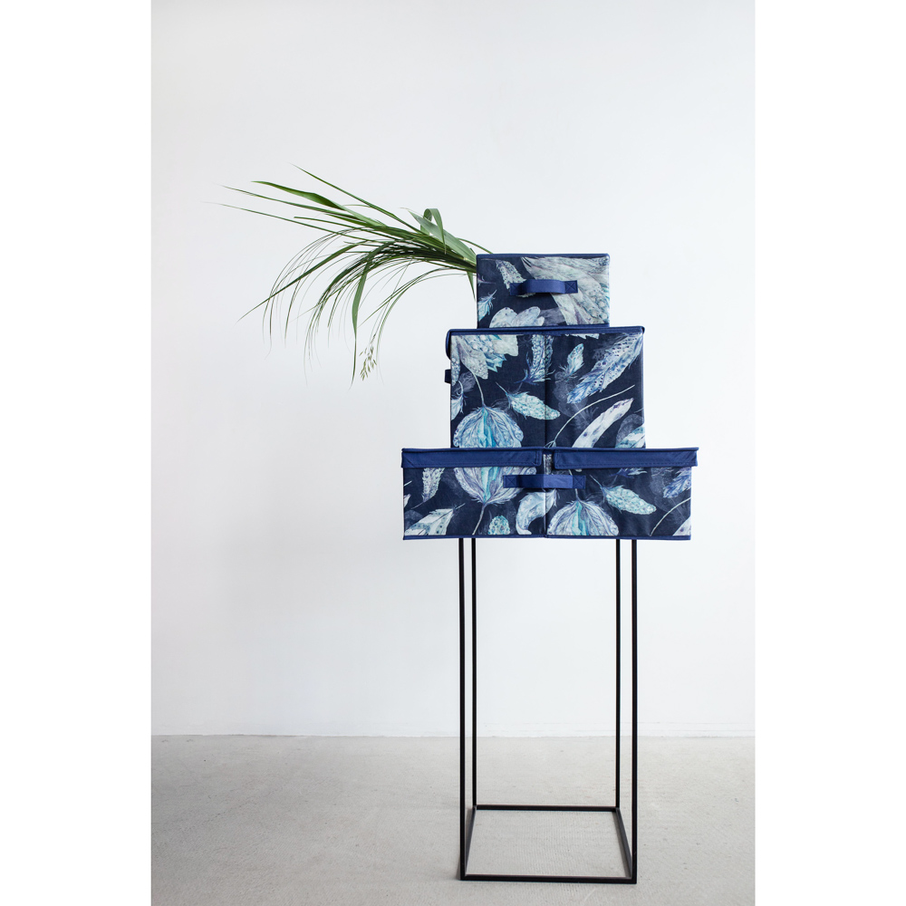 VETTA Санремо Короб большой с двойной крышкой, 40х58х18см, спанбонд, 2 дизайна, арт.№ 457-513