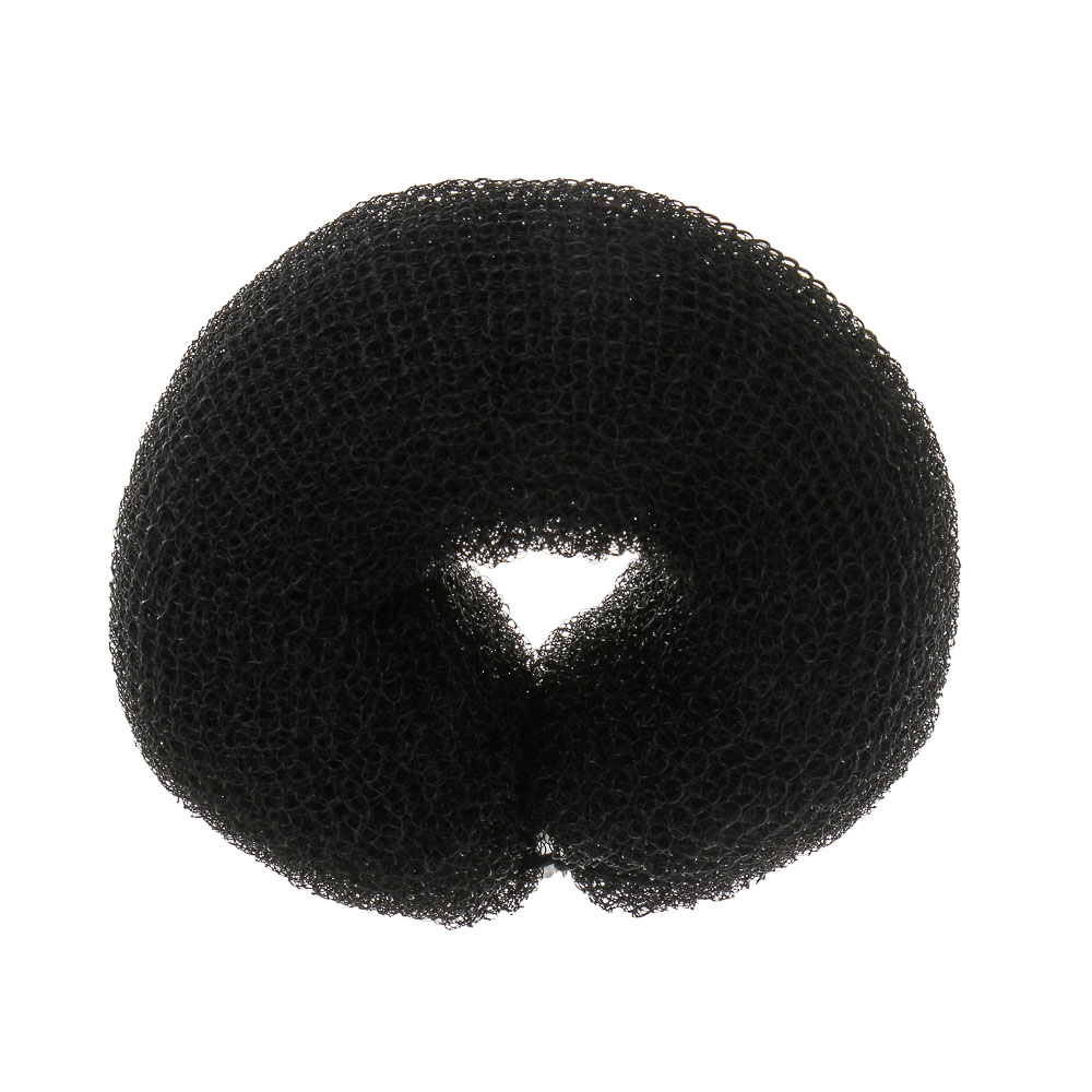 Валик для создания пучка на кнопке, тм ЮНИLOOK, 16-18см, диаметр 4см, нейлон, 3 цвета, #14, арт.№ 323-294