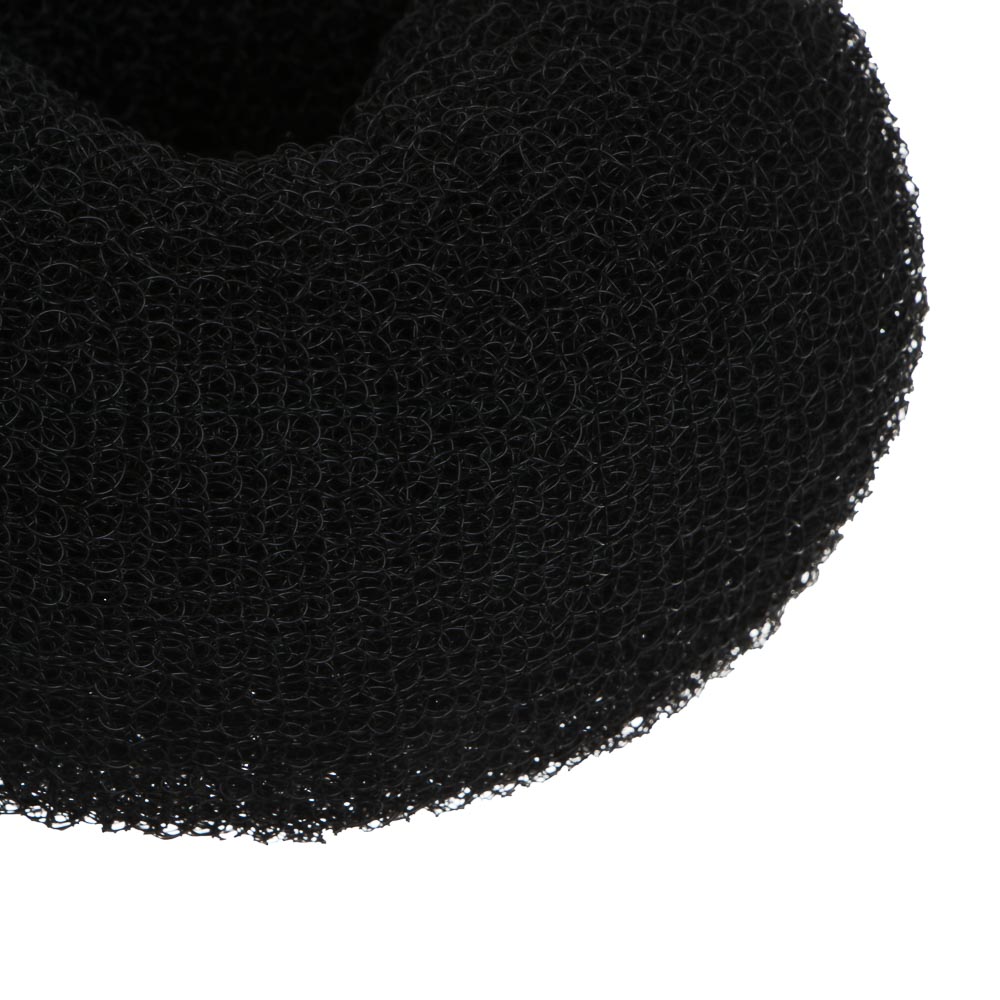 Валик для создания пучка на кнопке, тм ЮНИLOOK, 16-18см, диаметр 4см, нейлон, 3 цвета, #14, арт.№ 323-294