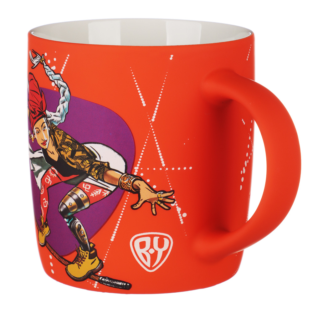 BY Герои Кружка, 340мл, фарфор, 5 дизайнов, арт.№ 806-023