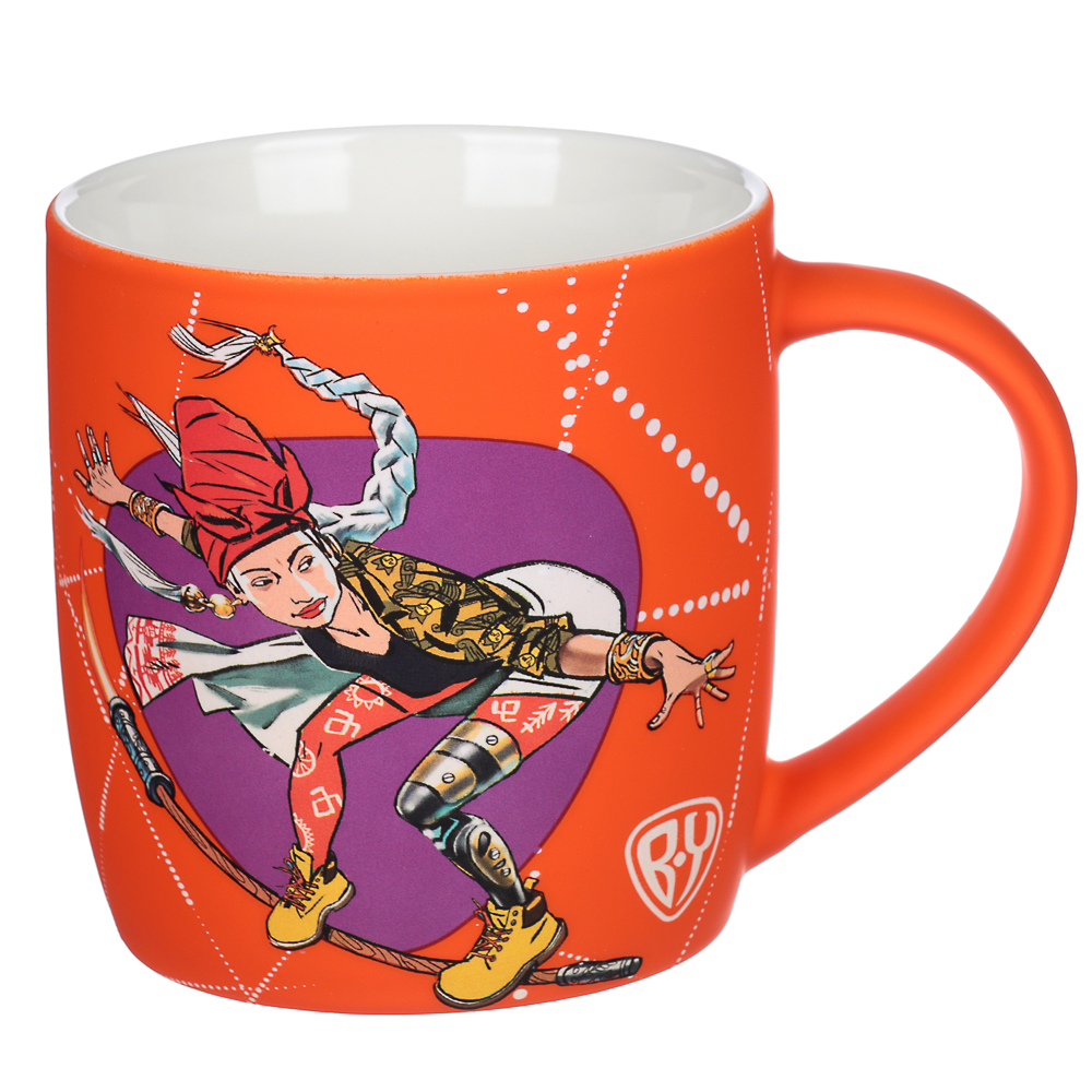 BY Герои Кружка, 340мл, фарфор, 5 дизайнов, арт.№ 806-023