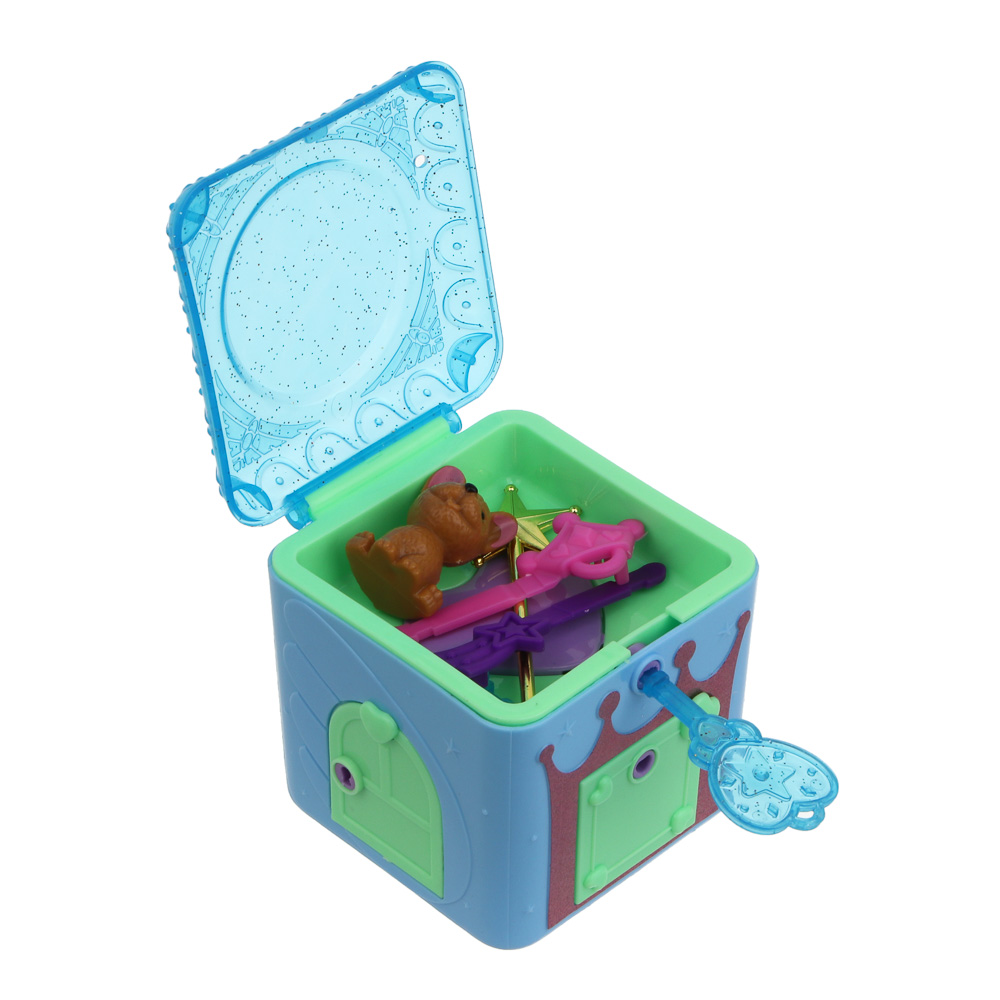 ИГРОЛЕНД Питомец с акс. "Коробка-сюрприз", ABS, 8,8х8,8х8,8 см, 6 диз., арт.№ 258-103