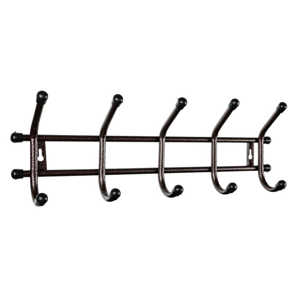 Вешалка настенная "Уют 5" 5 крючков, металл, медный антик, ВНУ51, арт.№ 465-220