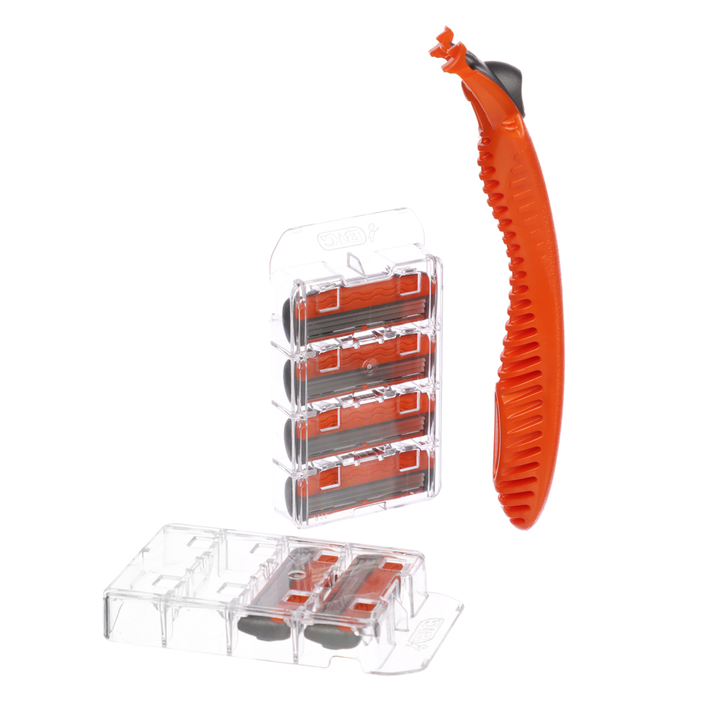 Станок для бритья BIC 3 HYBRID + Сменные кассеты для бритья 6шт, арт.№ 948-017