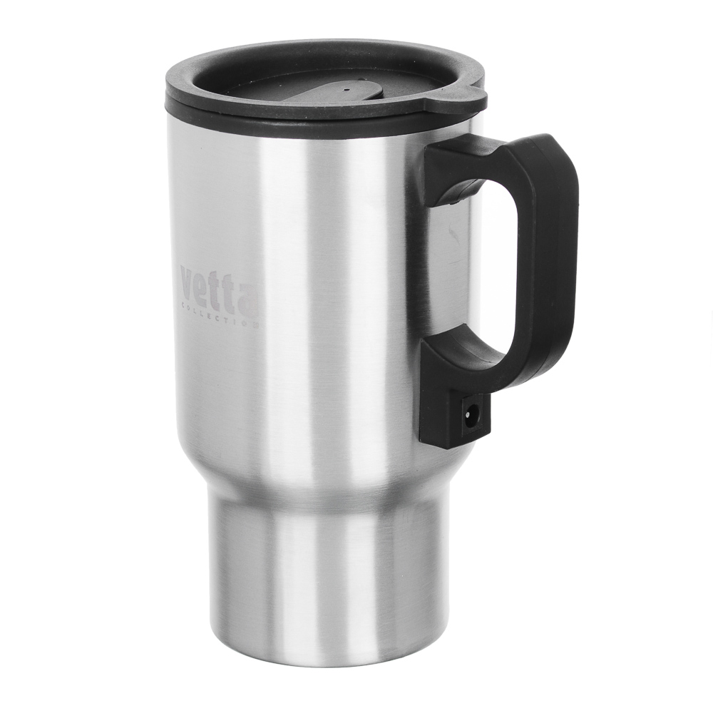 VETTA Термос-кружка 450мл, подогрев от прикуривателя, JL669, арт.№ 841-712