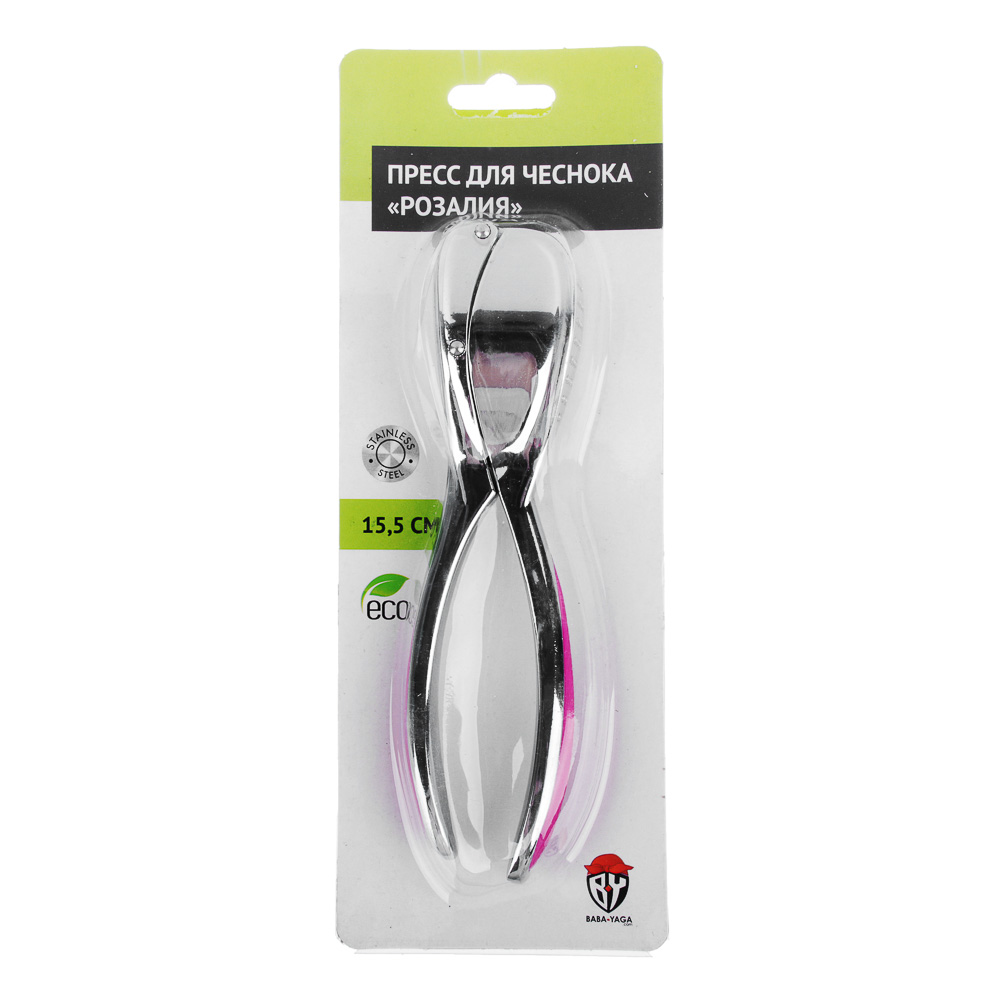VETTA Пресс для чеснока "Розалия", 15,5см, нерж.сталь, арт.№ 884-315
