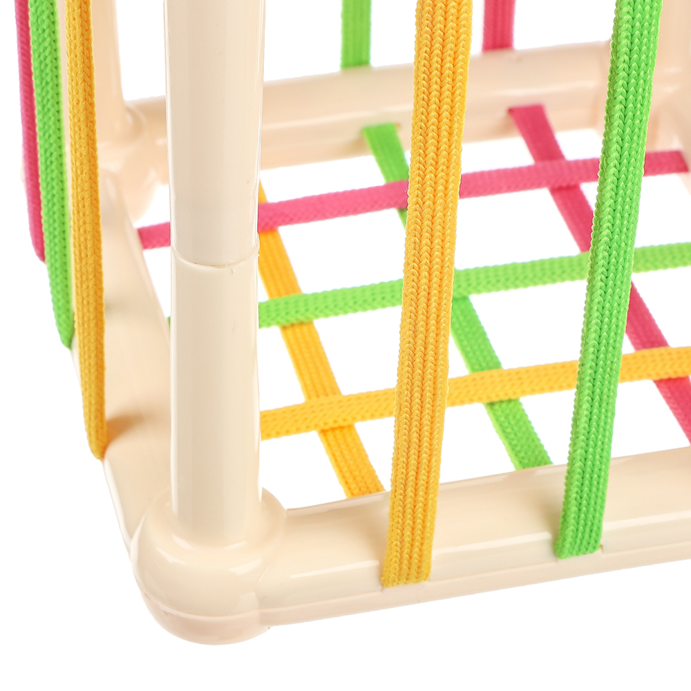 Развивающая игрушка сортер "Бизикуб", PP, ABS, 12,8х12,8х12,, арт.№ 262-541