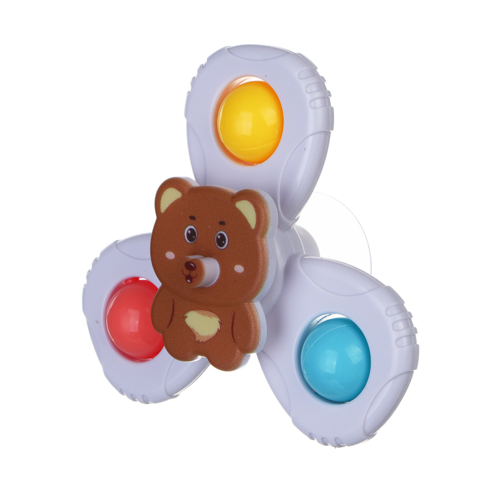 Развивающая игрушка сортер "Крутящиеся фигурки", ABS, силикон, 13,5х6х11см, арт.№ 262-543