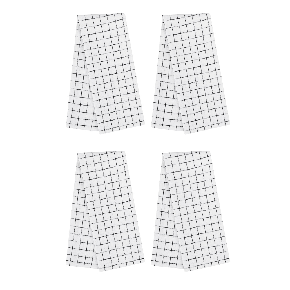 PROVANCE Стандарт Комплект кухонных полотенец 4шт, 35х60см, 50% хлопок, 50% полиэстер, арт.№ 434-199