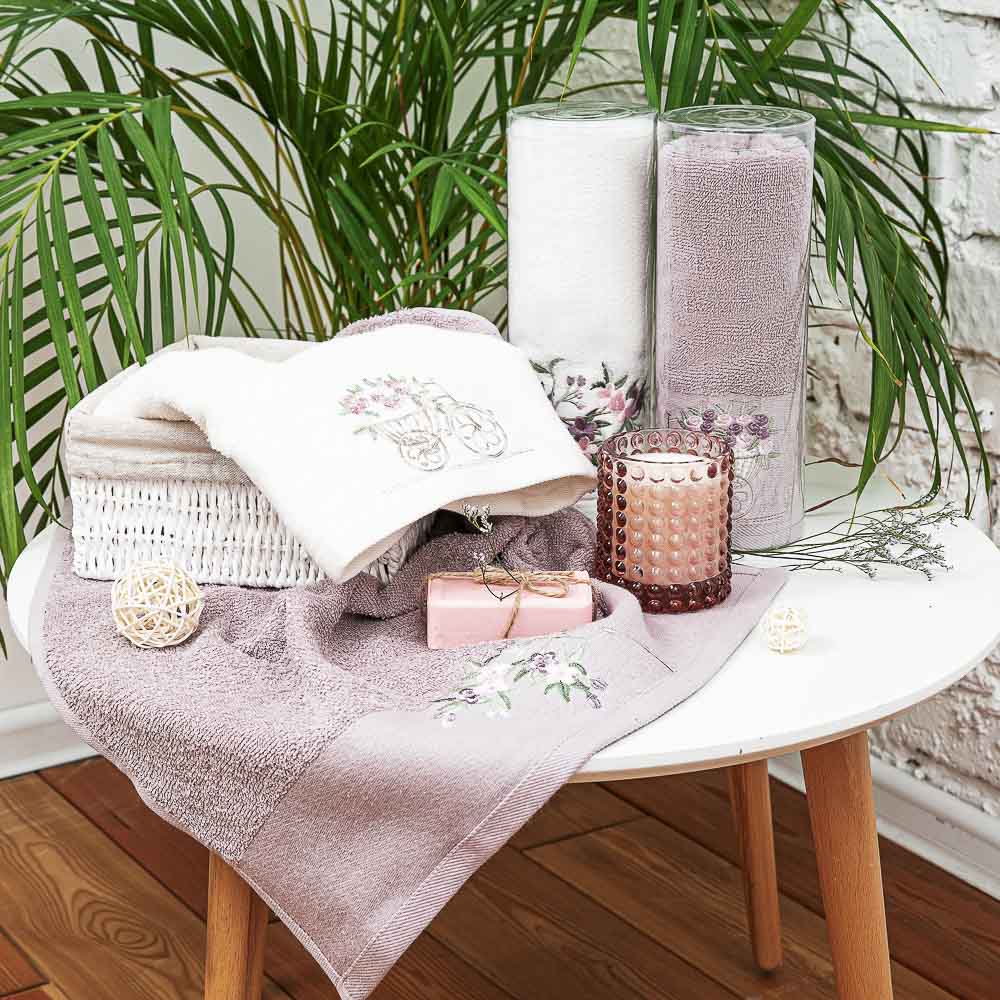 PROVANCE Полотенце махровое подарочное "Мечта", 100% хлопок, 50х90см, 350гр/м, арт.№ 420-011