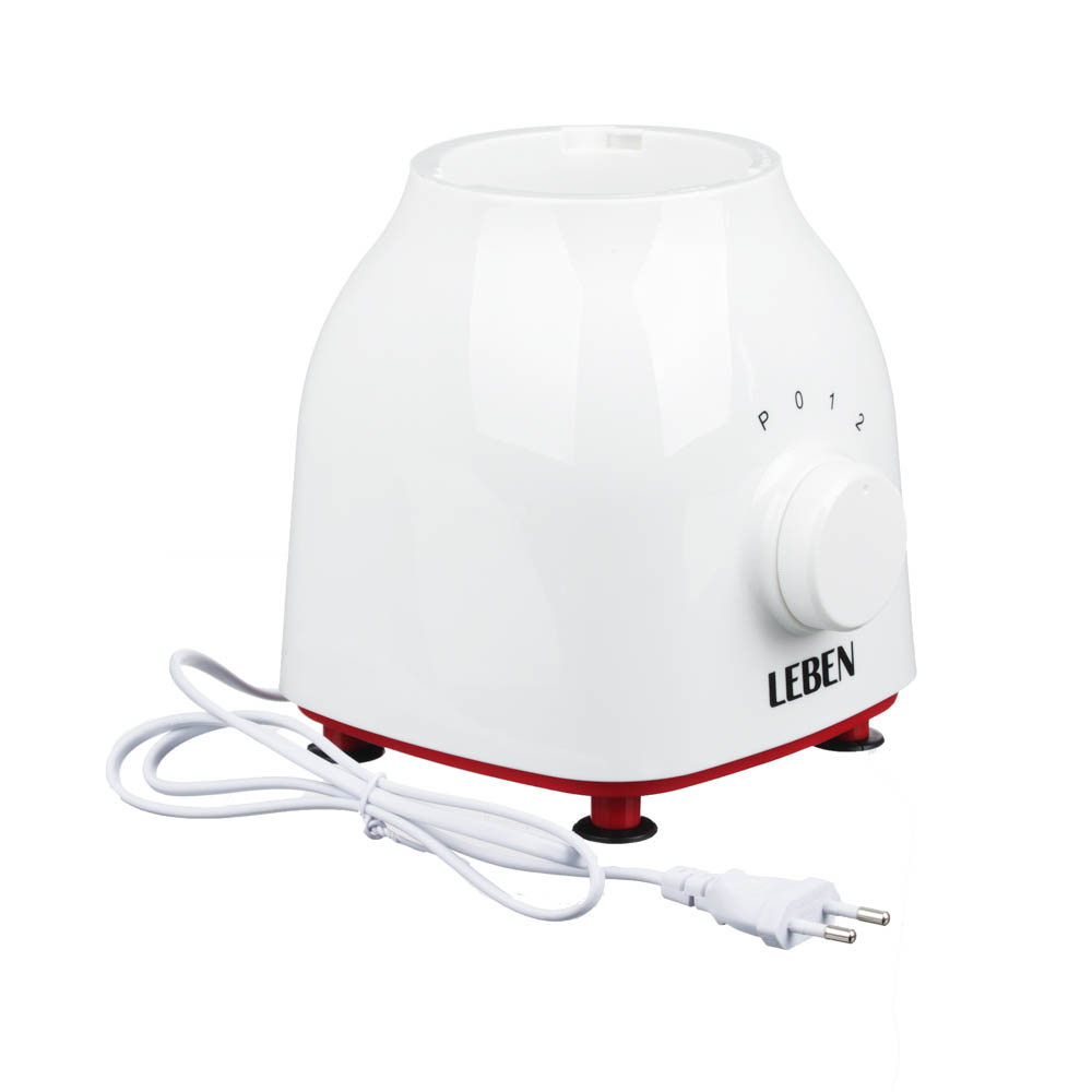 LEBEN Блендер стационарный 1,5 л, колба стекло, 350 Ватт, 2 скорости, арт.№ 269-036