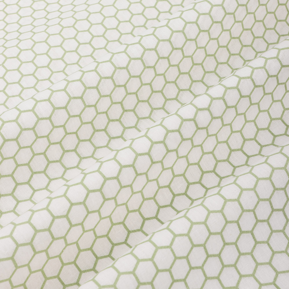 PROVANCE Эвкалипт Простыня на резинке 200х200х20см, 100% хлопок, поплин, зеленый, арт.№ 432-255