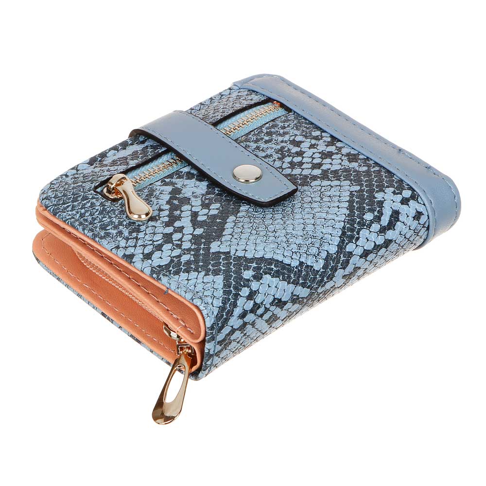 ЮL Кошелек женский с отд. для карт, ПУ, сплав, 12х10см, 4 цвета, КЖ22-01, арт.№ 303-920