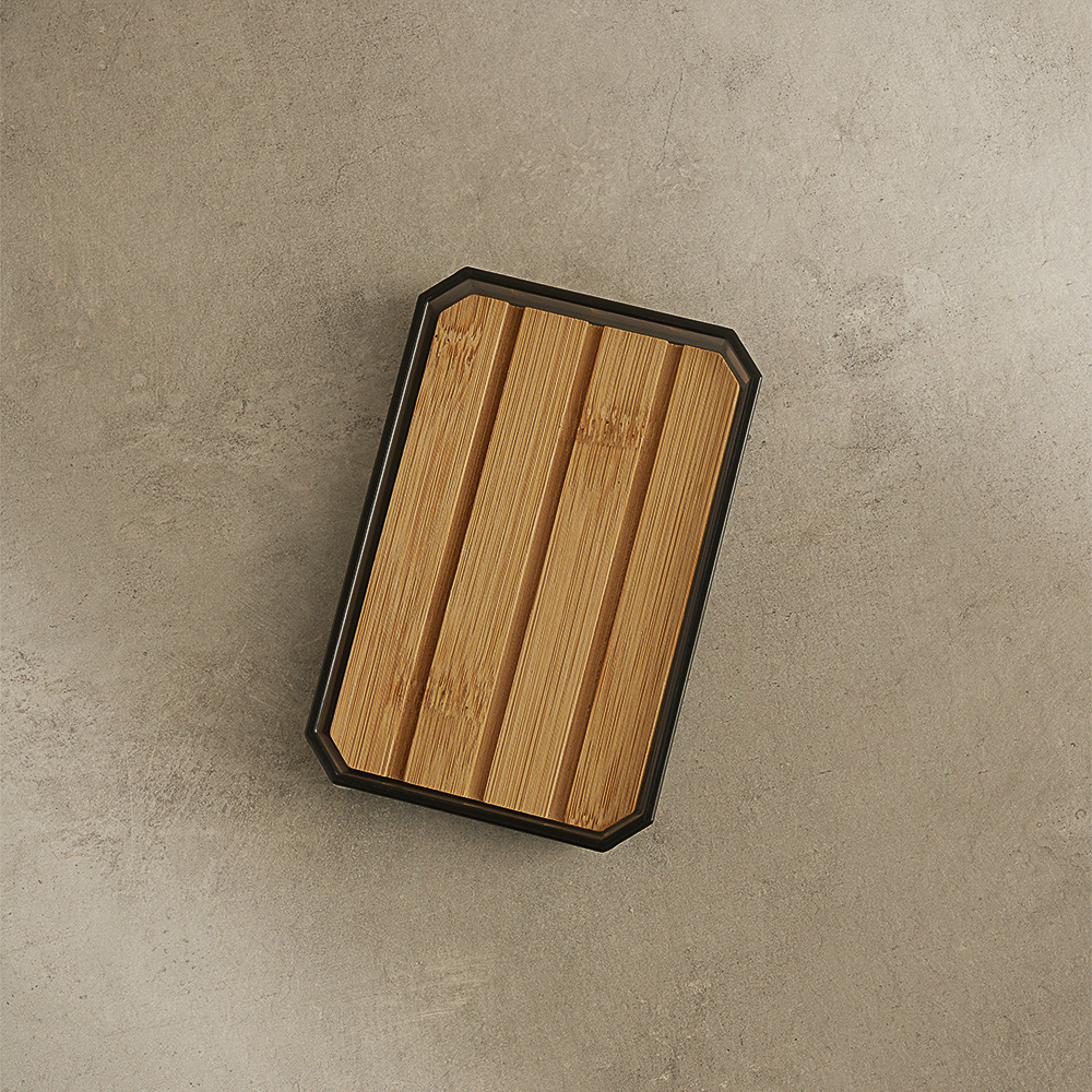 VETTA Мыльница "Токио", полистирол, бамбук, арт.№ 463-306