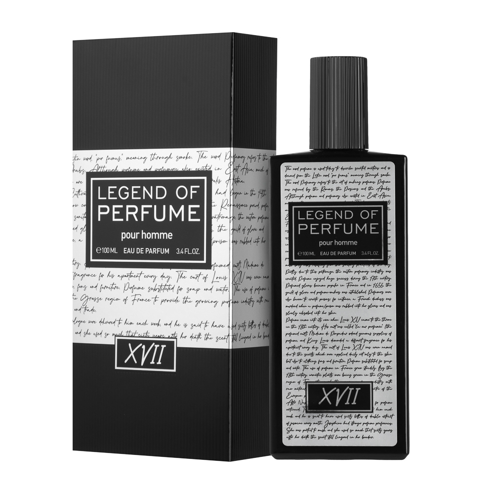 Парфюмерная вода мужская тм BELLERIVE legend of perfume XVII, 100 мл, арт.№ 313-406