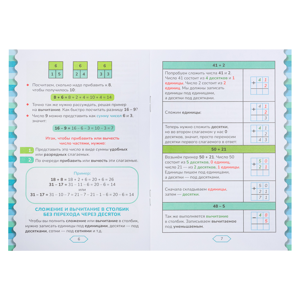 УИД "Шпаргалки для начальной школы", бумага, 12 стр., 12х17см, 6 видов, арт.№ 876-081