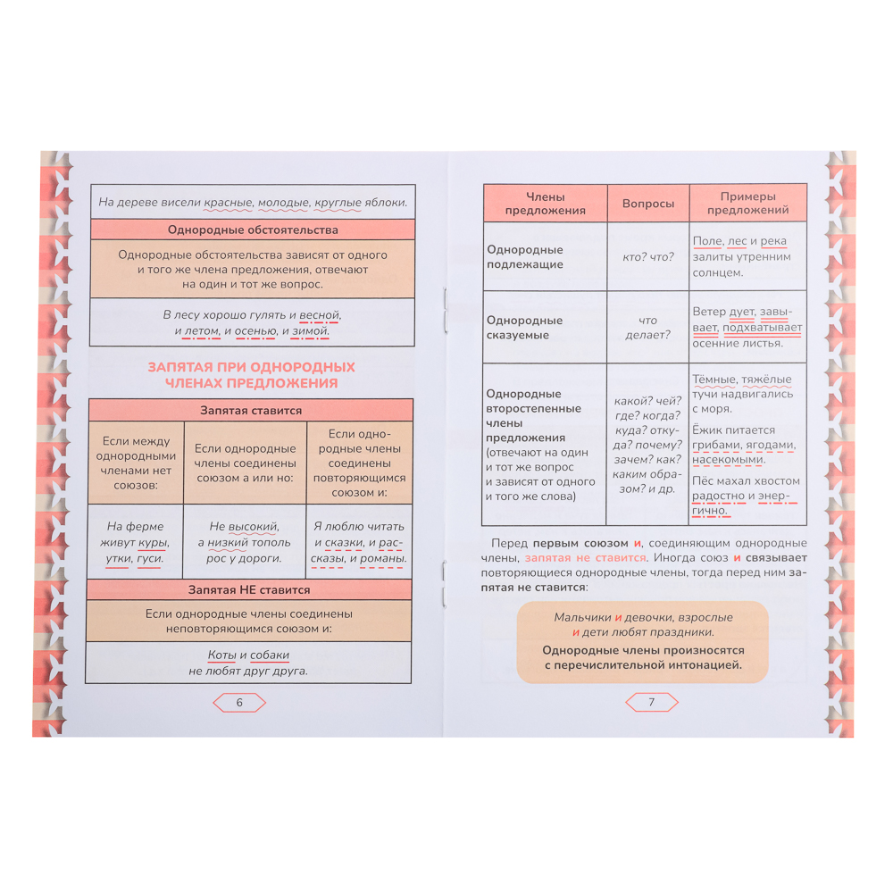 УИД "Шпаргалки для начальной школы", бумага, 12 стр., 12х17см, 6 видов, арт.№ 876-081