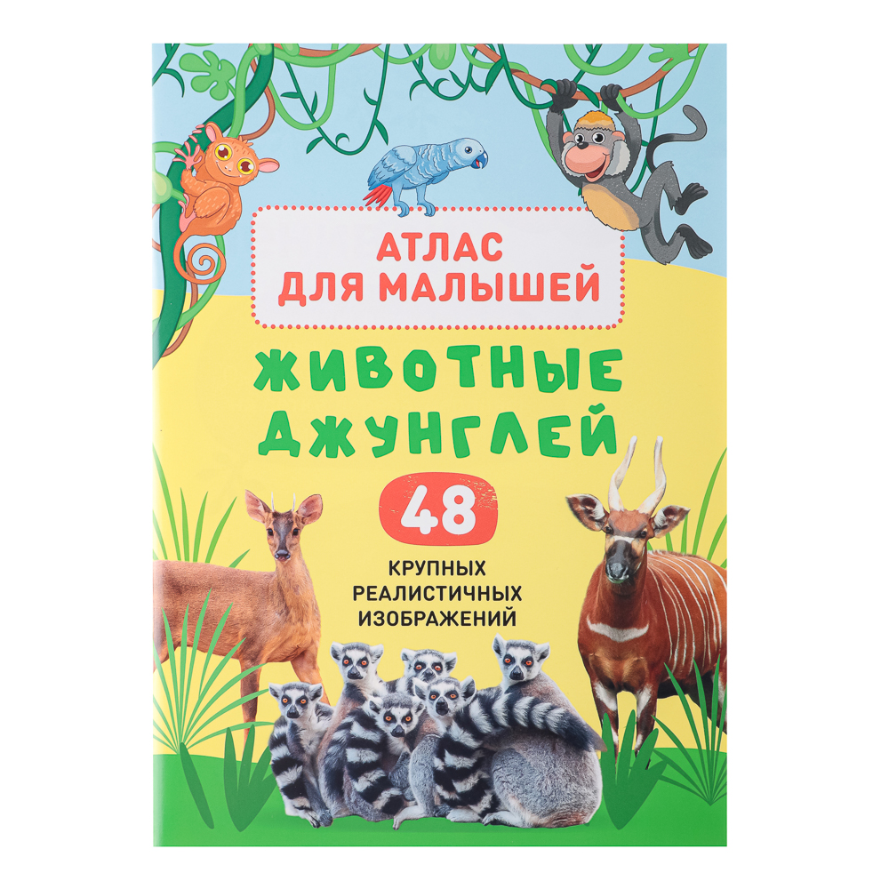 УИД "Атлас для малышей", бумага, 48 стр., 17х24см, 6 дизайнов, арт.№ 857-164