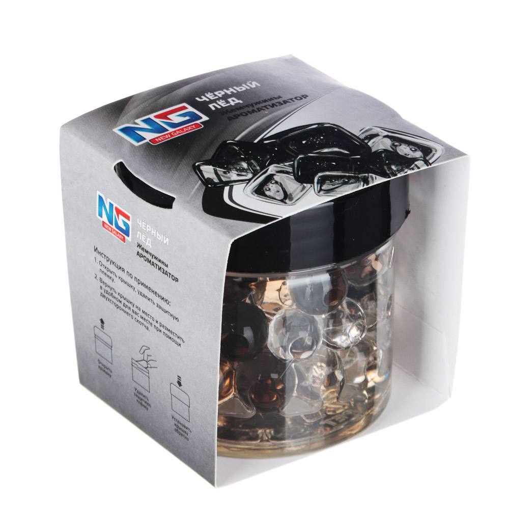NEW GALAXY Ароматизатор Жемчужины, черный лед, арт.№ 794-376