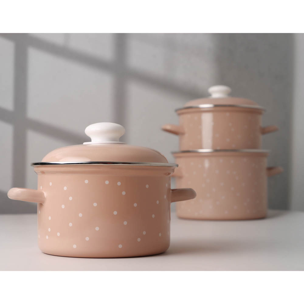 Горох Кастрюля эмалированная 3 л, арт.№ 894-517