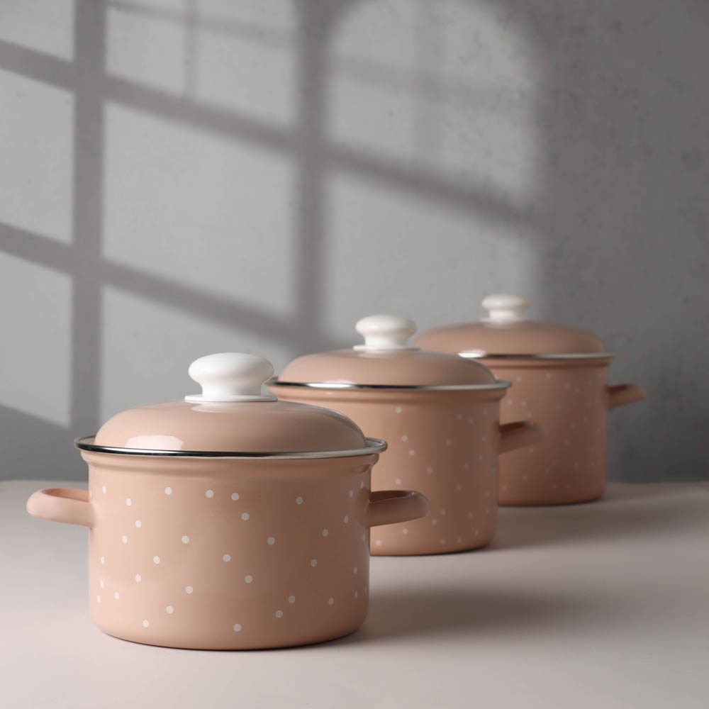 Горох Кастрюля эмалированная 3 л, арт.№ 894-517