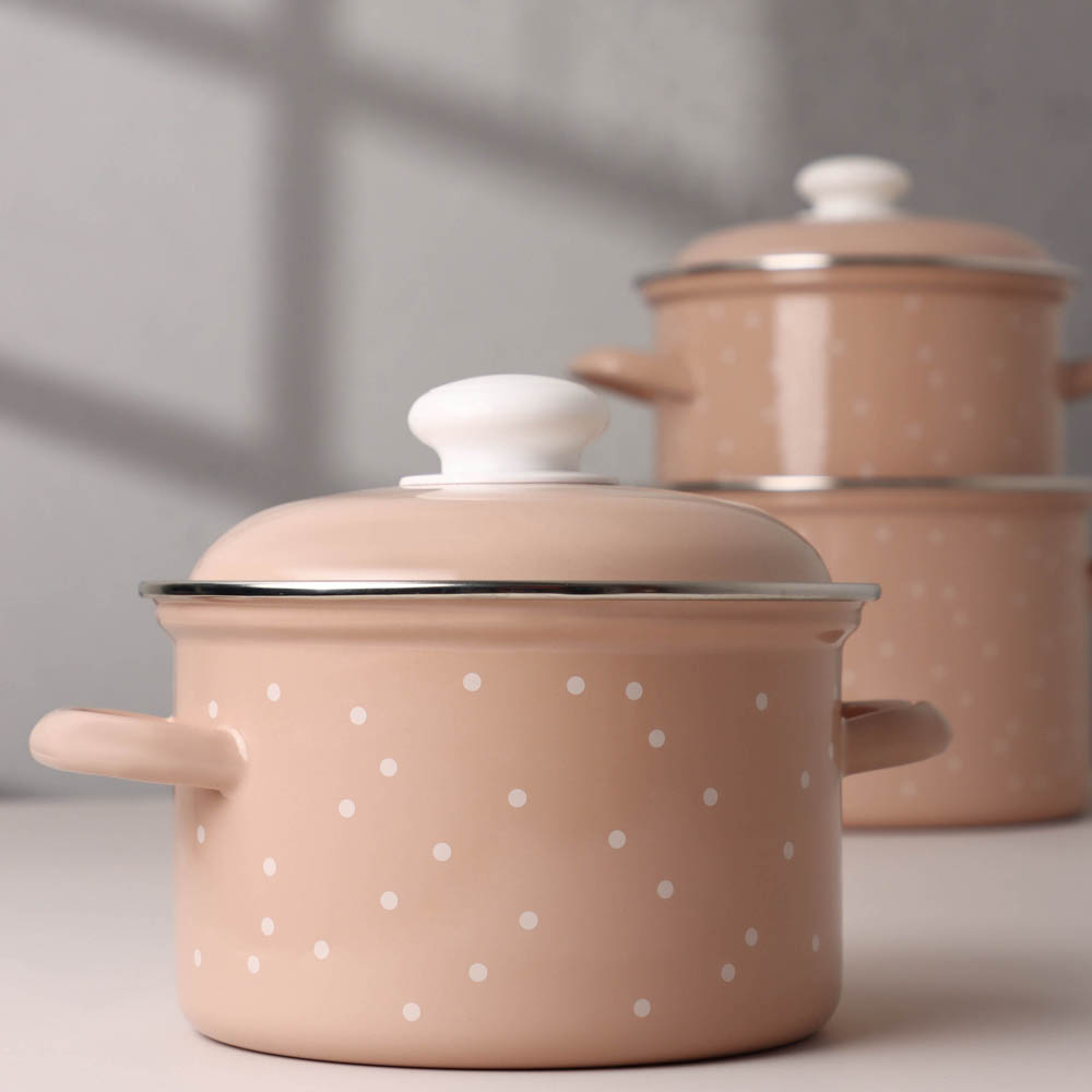 Горох Кастрюля эмалированная 3 л, арт.№ 894-517