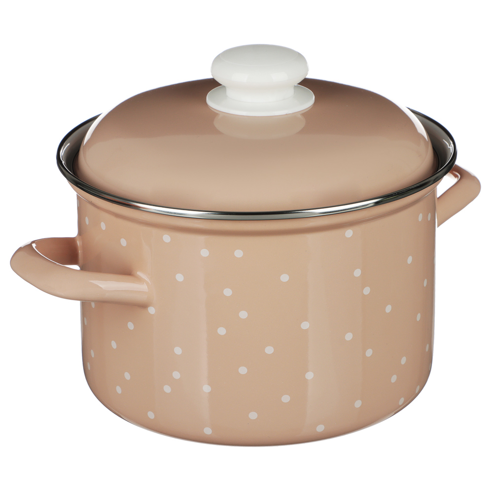 Горох Кастрюля эмалированная 4,5 л, арт.№ 894-518