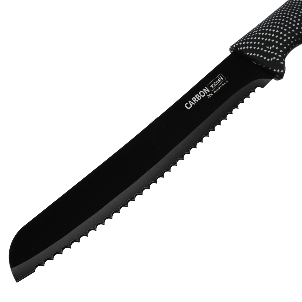 SATOSHI Карбон Набор ножей кухонных 6пр, в магнитной коробке, арт.№ 803-075