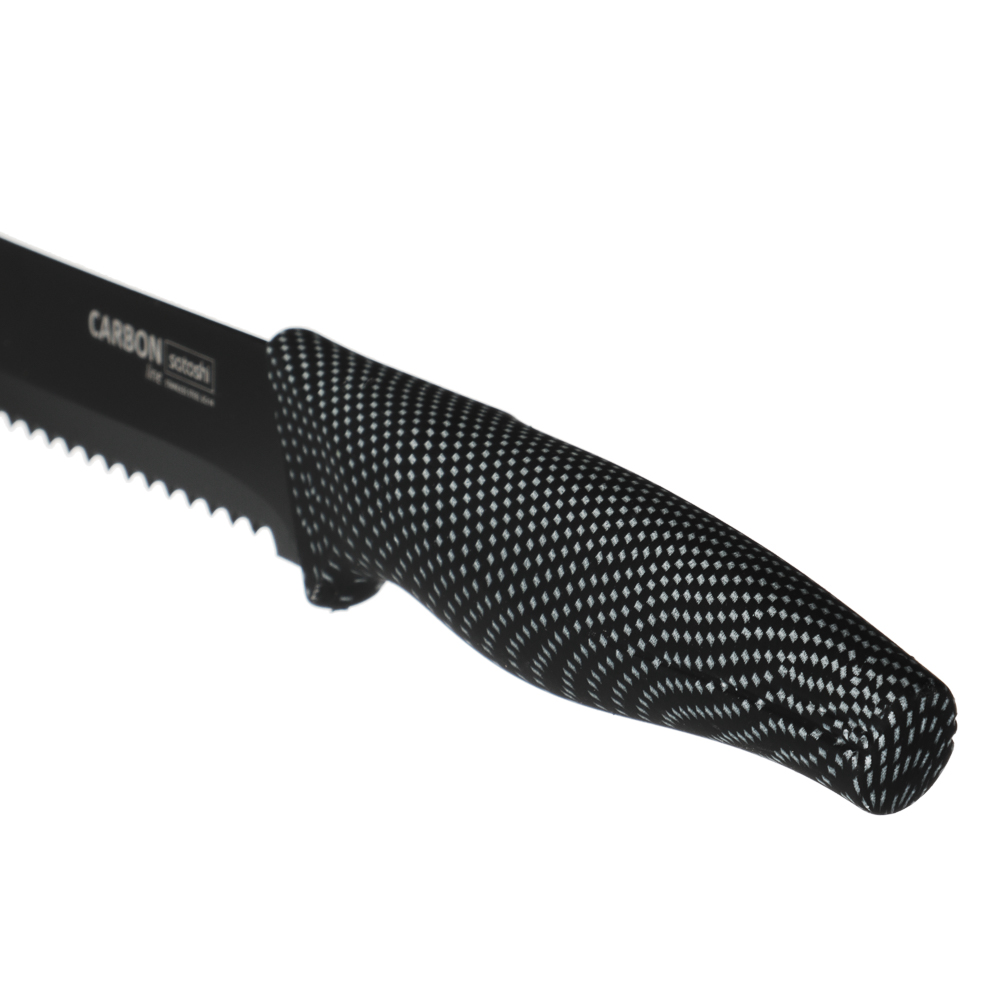 SATOSHI Карбон Набор ножей кухонных 6пр, в магнитной коробке, арт.№ 803-075