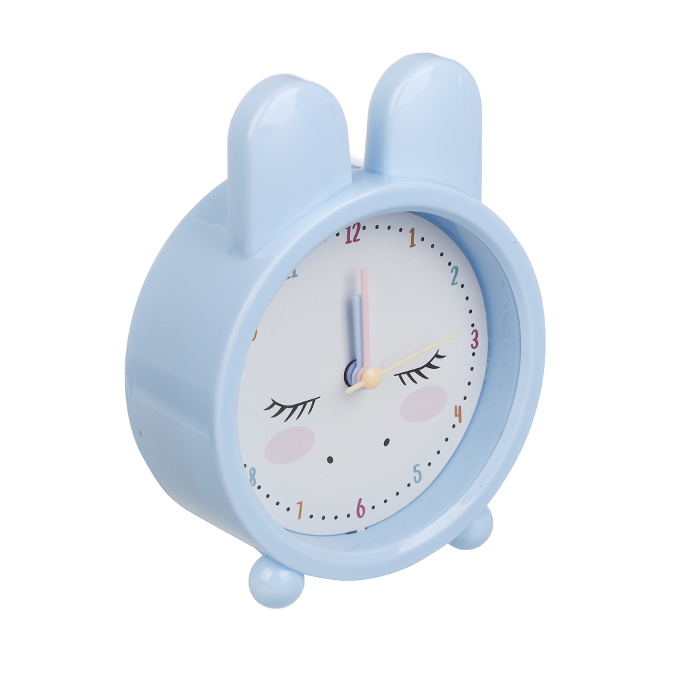 Будильник тм LADECOR CHRONO 10x4x13 см, пластик, стекло, 1xAA, 4 цвета, арт.№ 529-333