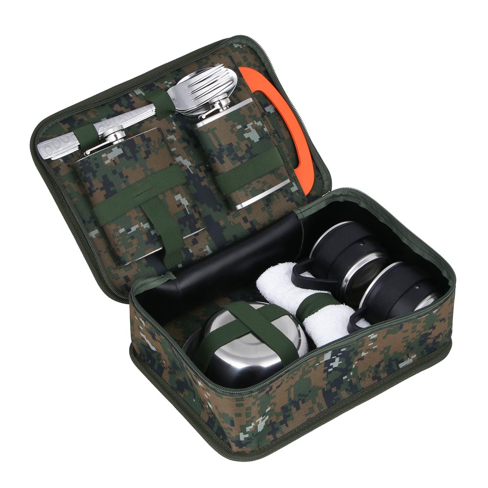 BY Набор походный ТУРИСТ-2, 12 предметов, в походной сумке, арт.№ 123-003