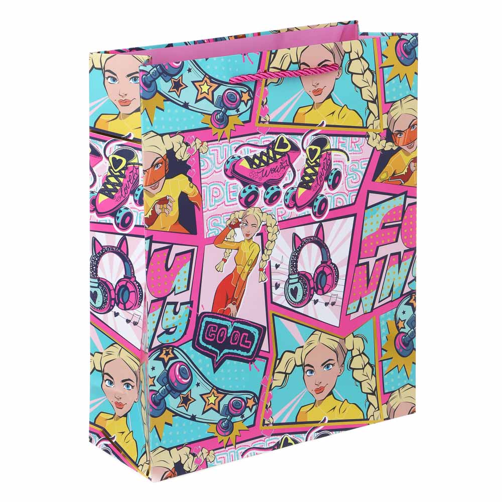 BY Пакет подарочный, высококачеств.бумага, тиснение фольгой, 26х32х10см, Заря 2, арт.№ 507-014