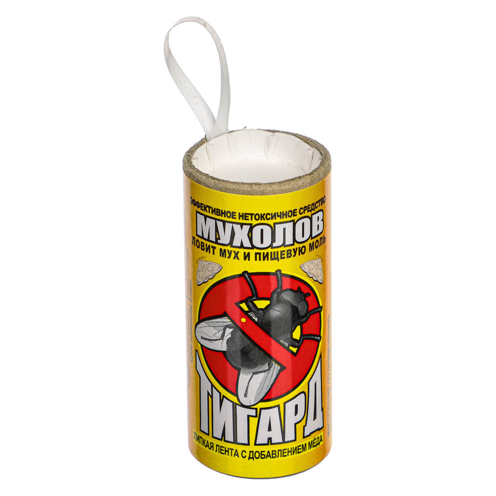 Лента липкая Тигард от мух и пищевой моли, арт.№ 159-076
