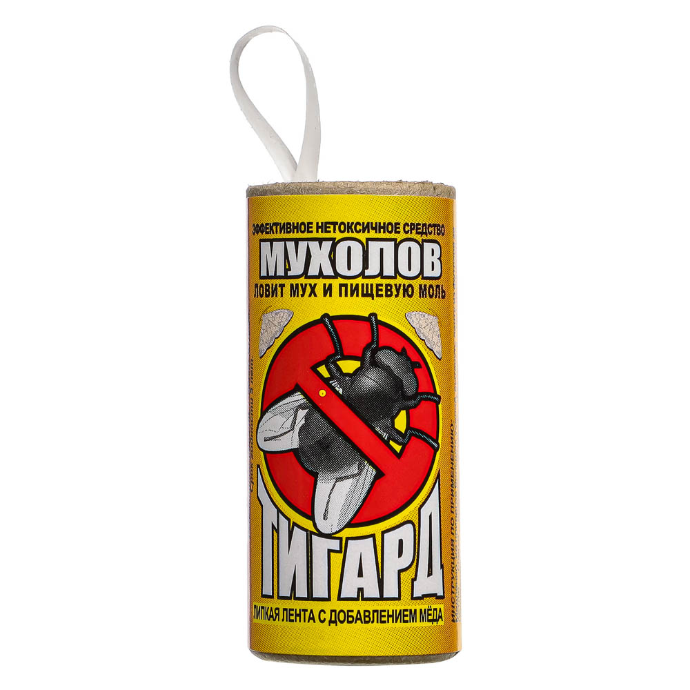 Лента липкая Тигард от мух и пищевой моли, арт.№ 159-076