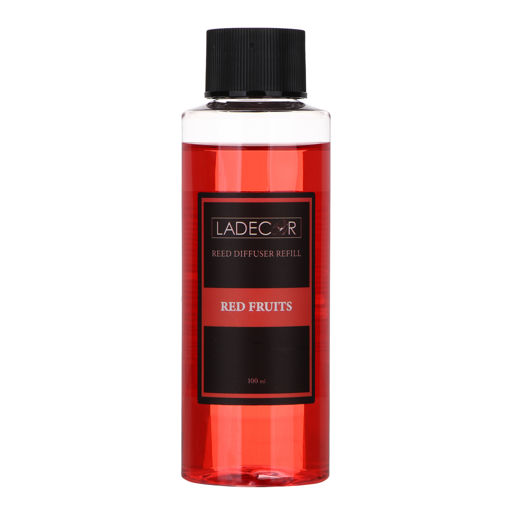 LADECOR Рефил для аром. диффузора, 100 мл(Lemongrasse/Cotton/Orchid/Sandalwood/Red fruits/Mango), арт.№ 412-197