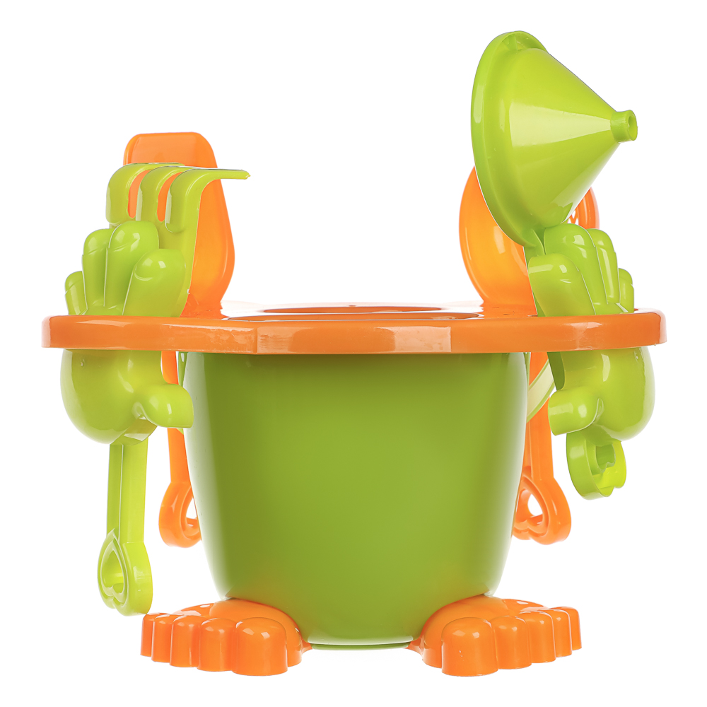 Набор для игры в песке "Дружок", ИГРОЛЕНД, 9 предметов, для детей 3+, арт.№ 430-136