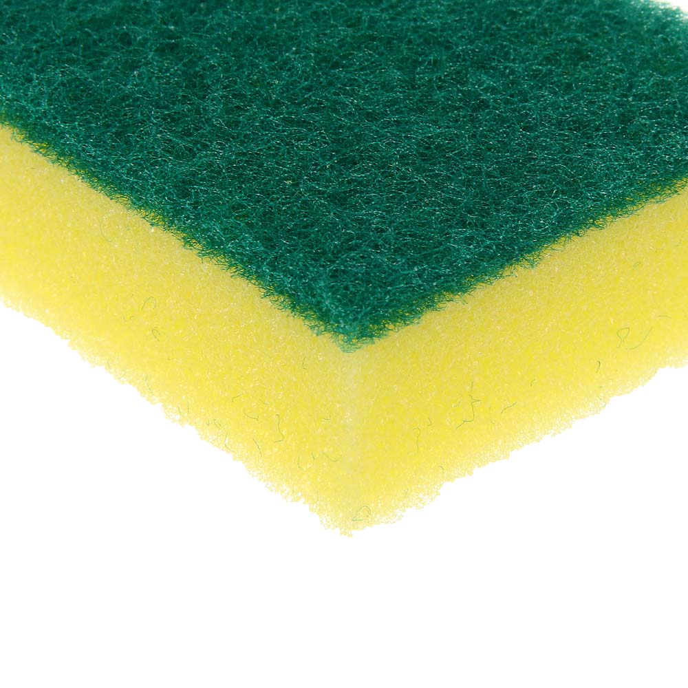 VETTA Дозатор для моющего средства с губкой, пластик, 14x9x11 см, серый, арт.№ 441-196