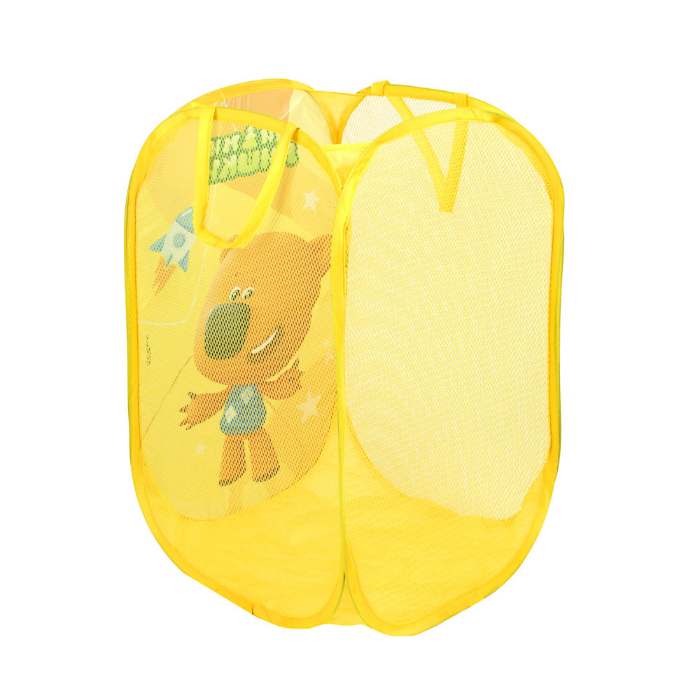 ИГРОЛЕНД Корзина для игрушек раскладная с ручками "Ми-ми-мишки", полиэстер, 36х55х35см, 3 дизайна, арт.№ 490-089