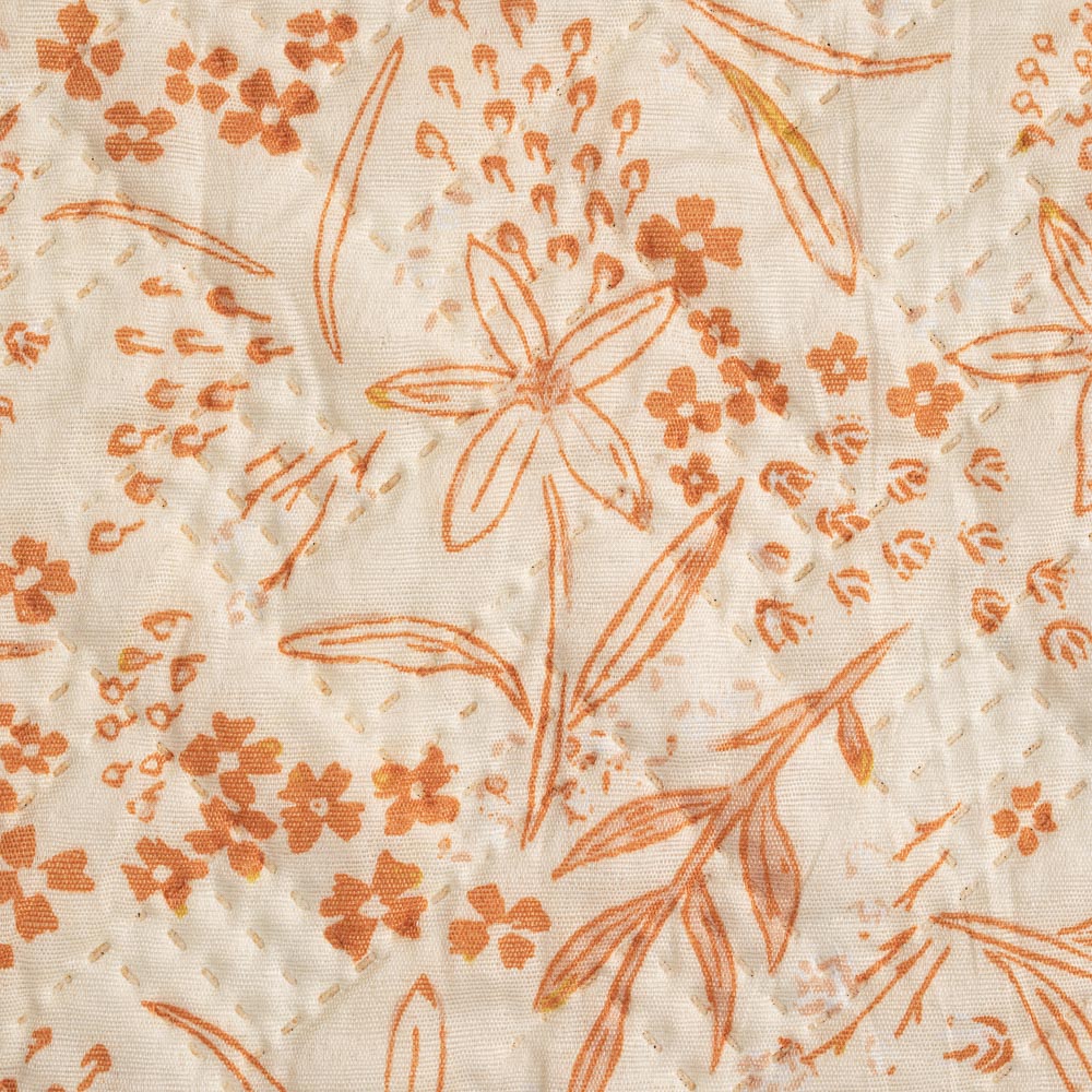 PROVANCE Карамель Чехол для подушки 2х-сторонний 40х40см, 100% полиэстер, цветы, арт.№ 497-098