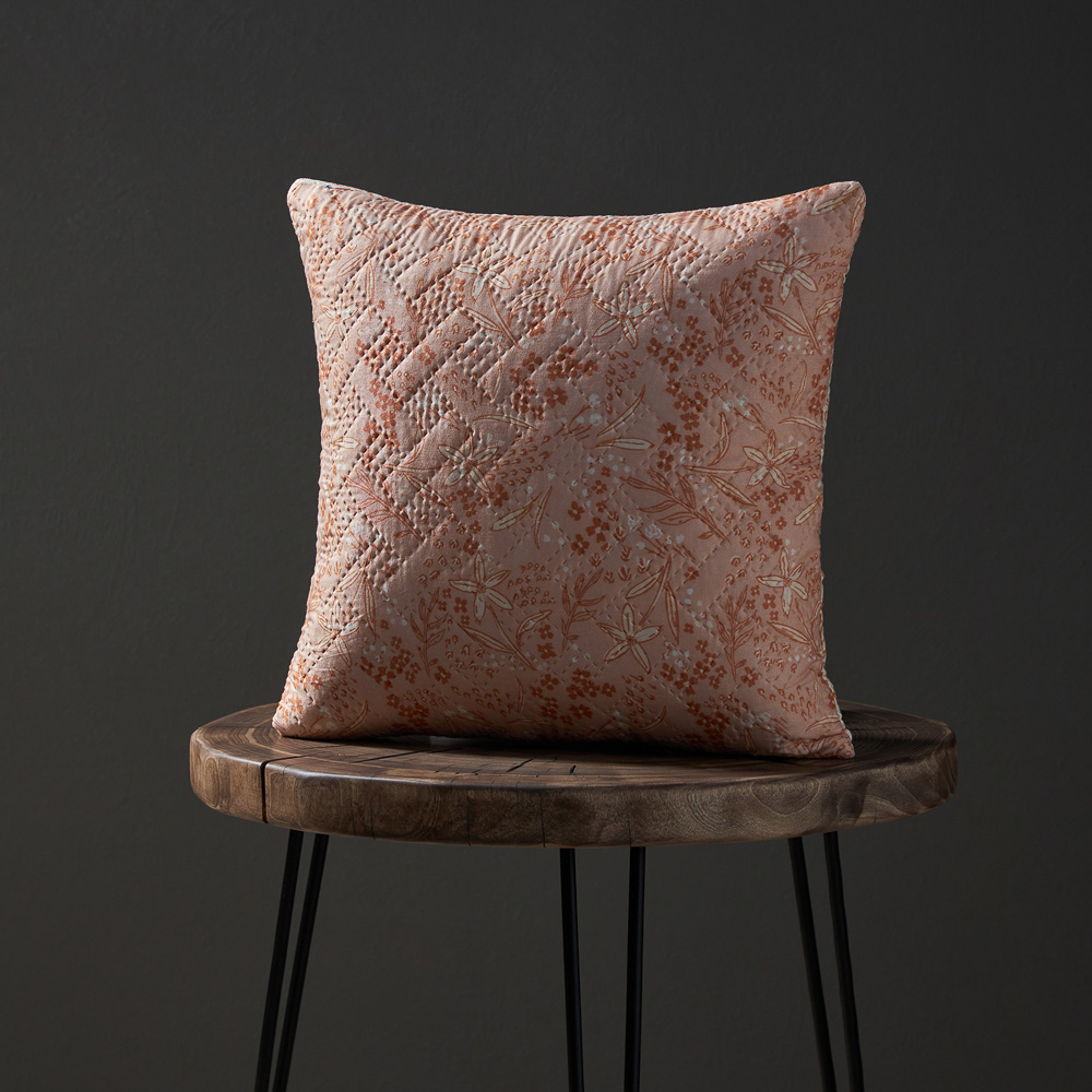 PROVANCE Карамель Чехол для подушки 2х-сторонний 40х40см, 100% полиэстер, цветы, арт.№ 497-098