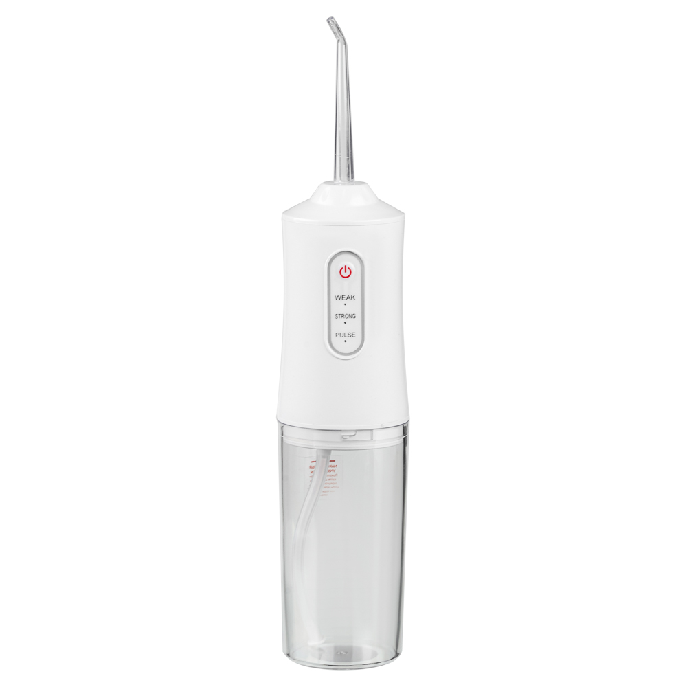 LEBEN Ирригатор, 5 Вт, 3 режима, 4 насадки в комплекте, USB-провод, белый, арт.№ 263-018